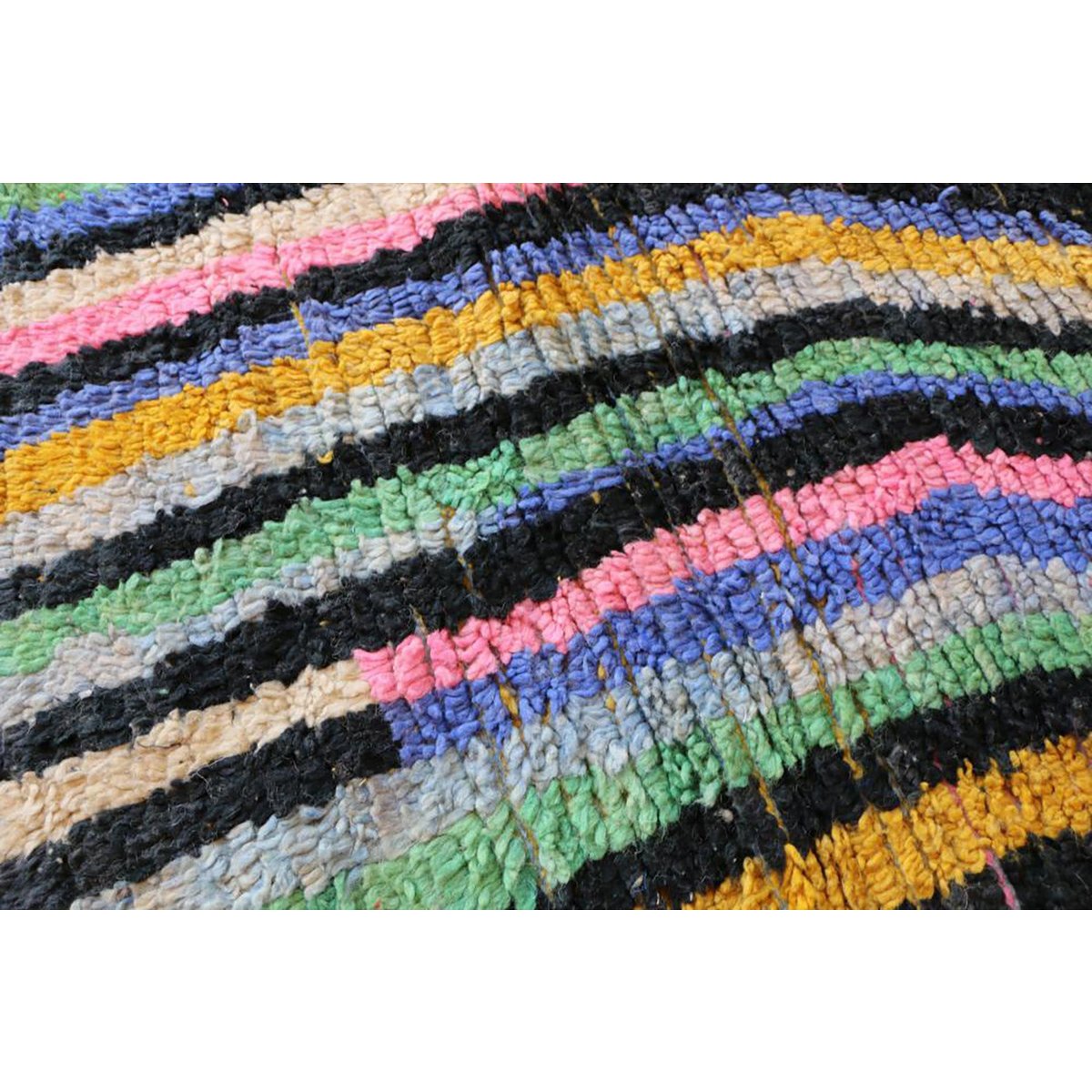 Colorful Berber rug by Boujad 202 x 307 cm