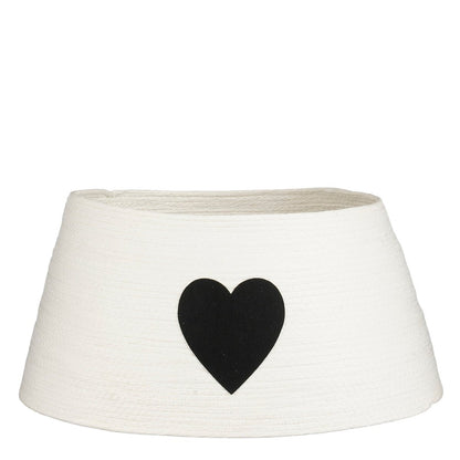 Christmas tree skirt White