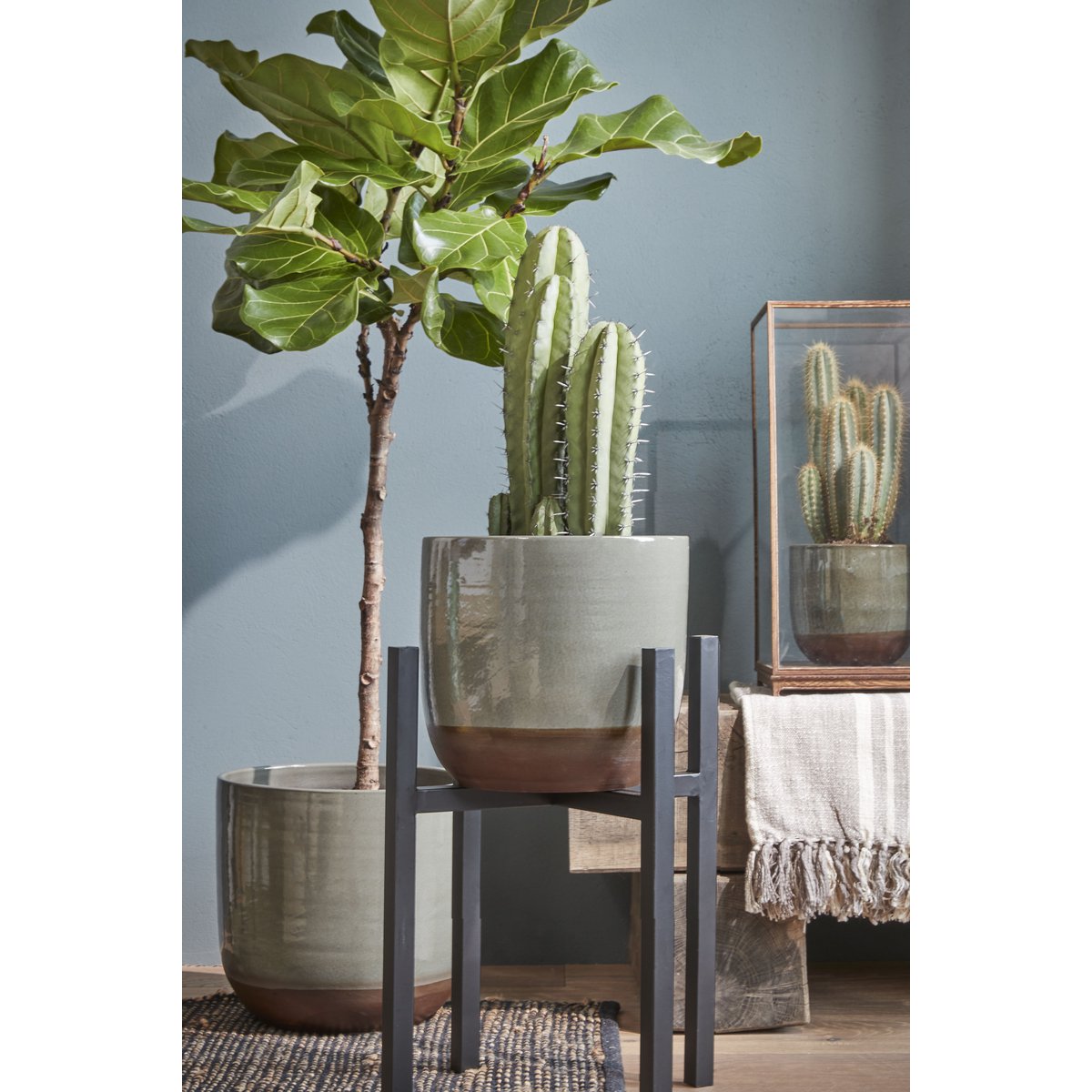 Plant stand Ascot Black