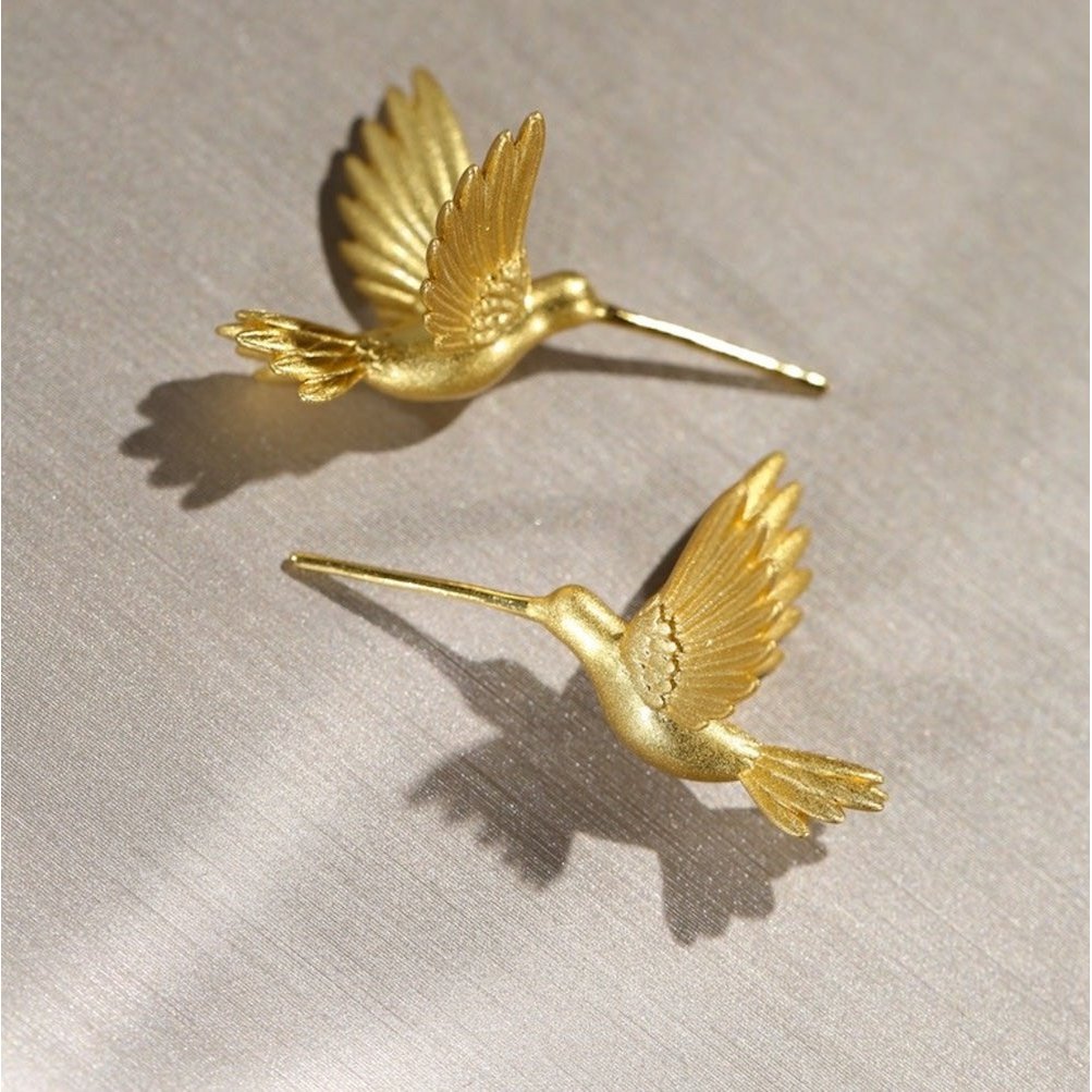 Good Luck Birds Ear Studs