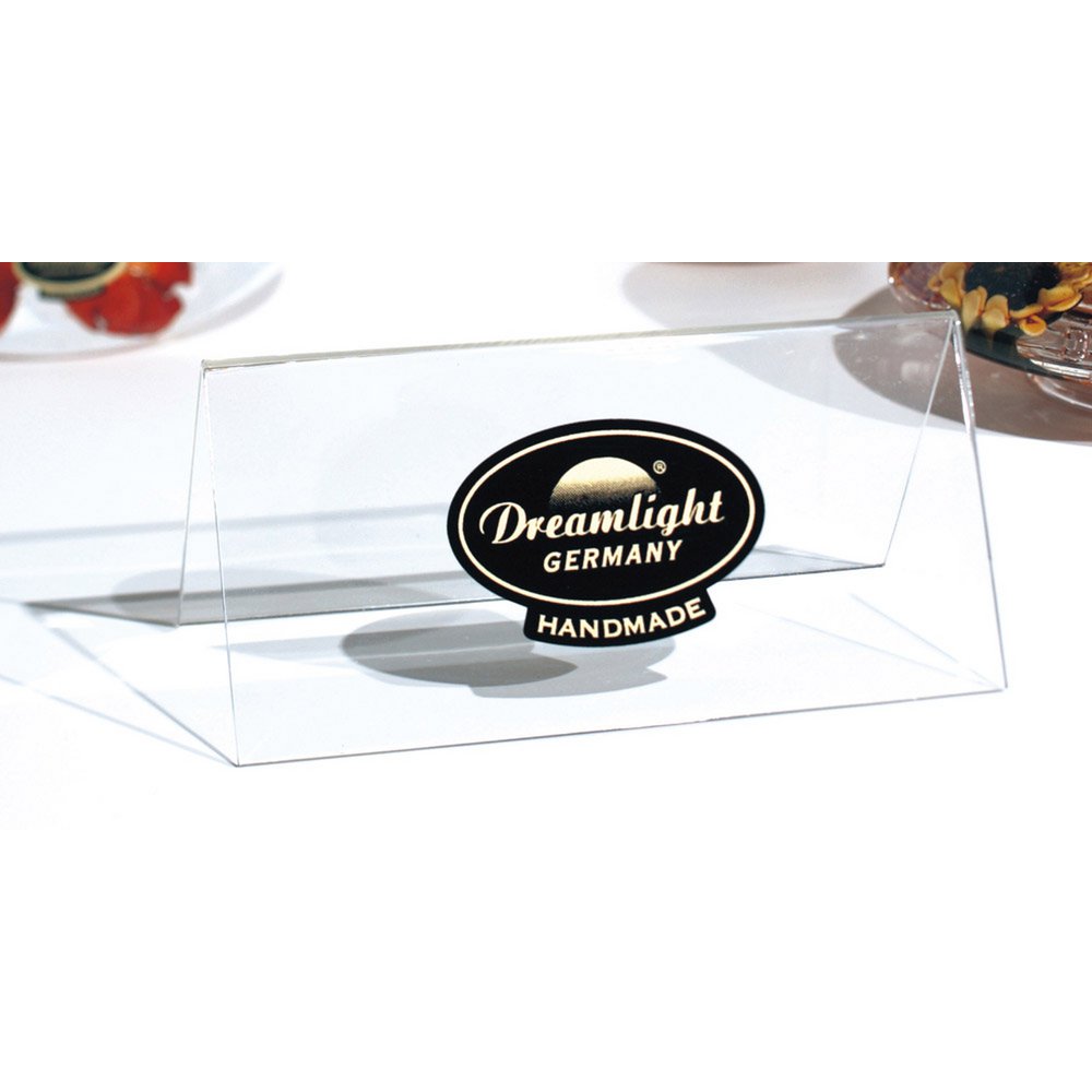 Acrylic table stand logo small