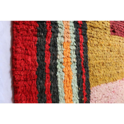 Pure Berber wool hallway rug 71 x 404 cm SOLD