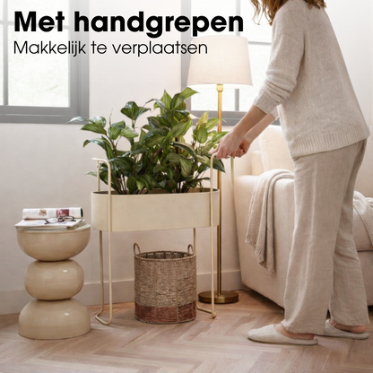 Flowerpot inside Moritz Beige