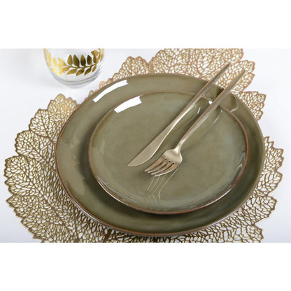 GOLD OAK LEAF PLATTER