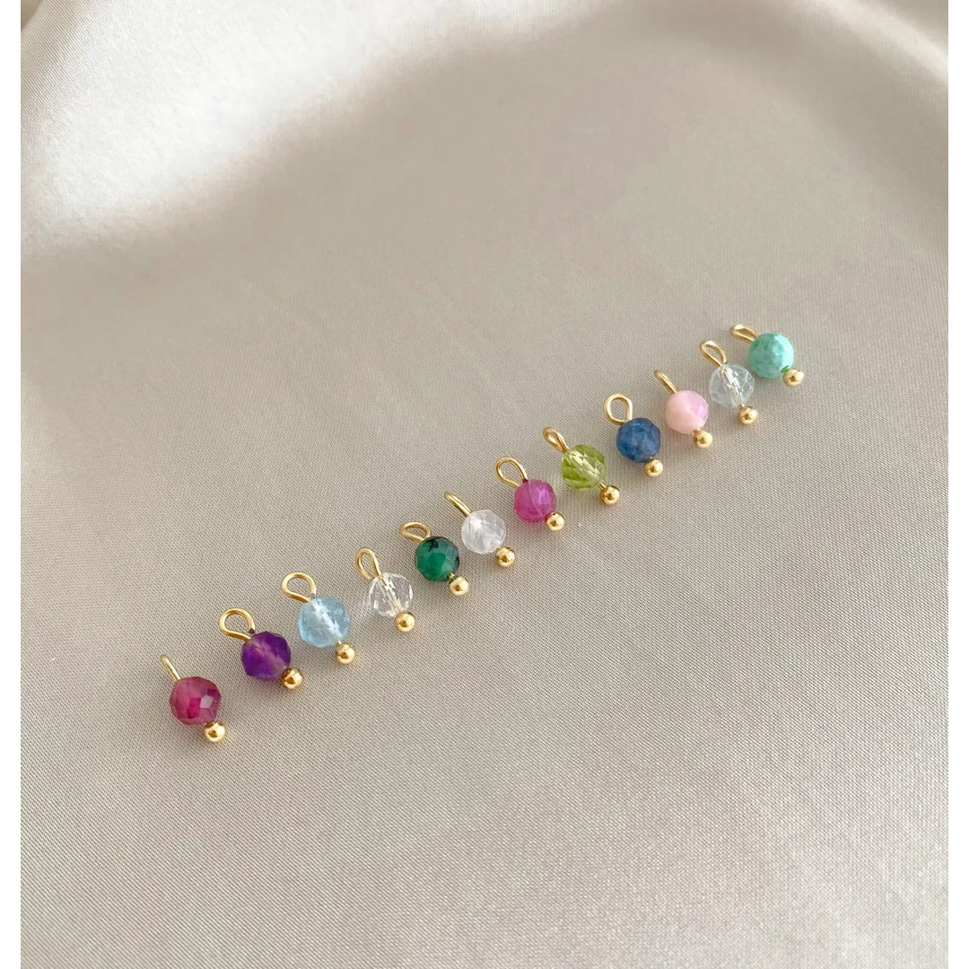 Birthstones Loose - Choose Month - Gold