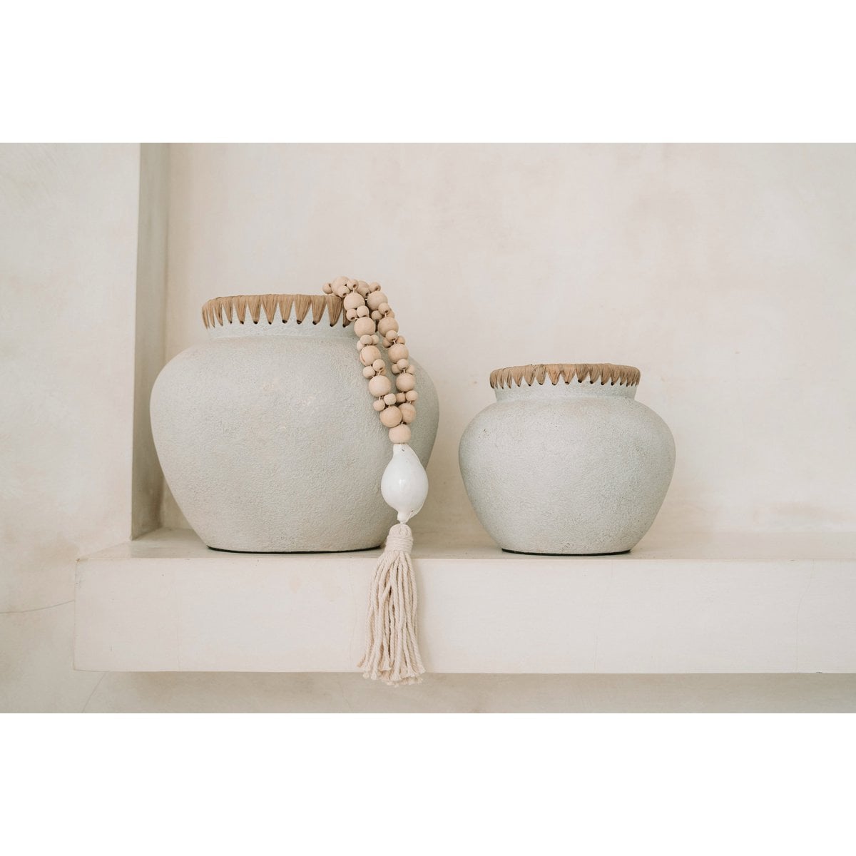 The Kubu Necklace - Natural White