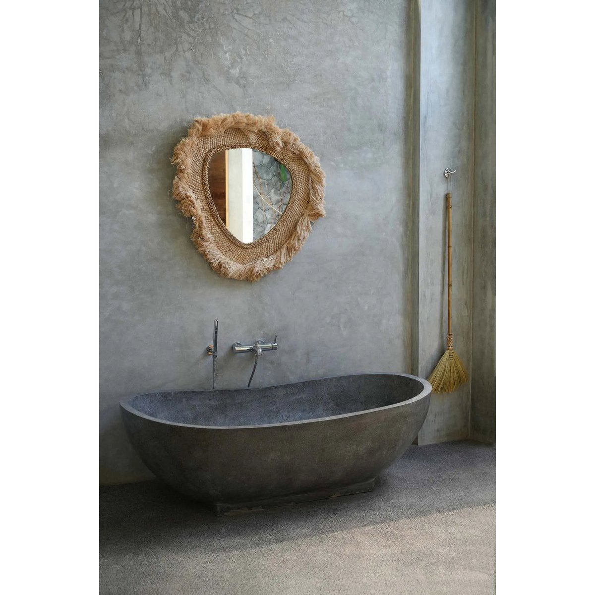 The La Contessa Mirror - Natural - L