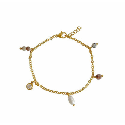 Protection Gemstone Bracelet - Gold