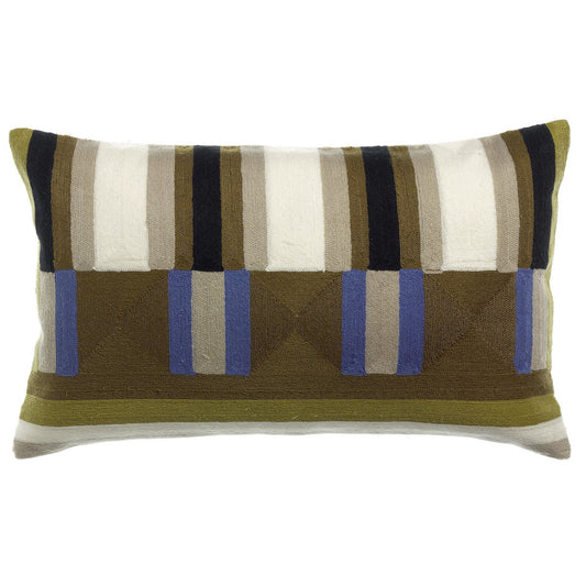 Jason Cèdre embroidered cushion 30 x 50
