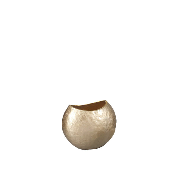 Vase ovale sable 26x15.5x22cm