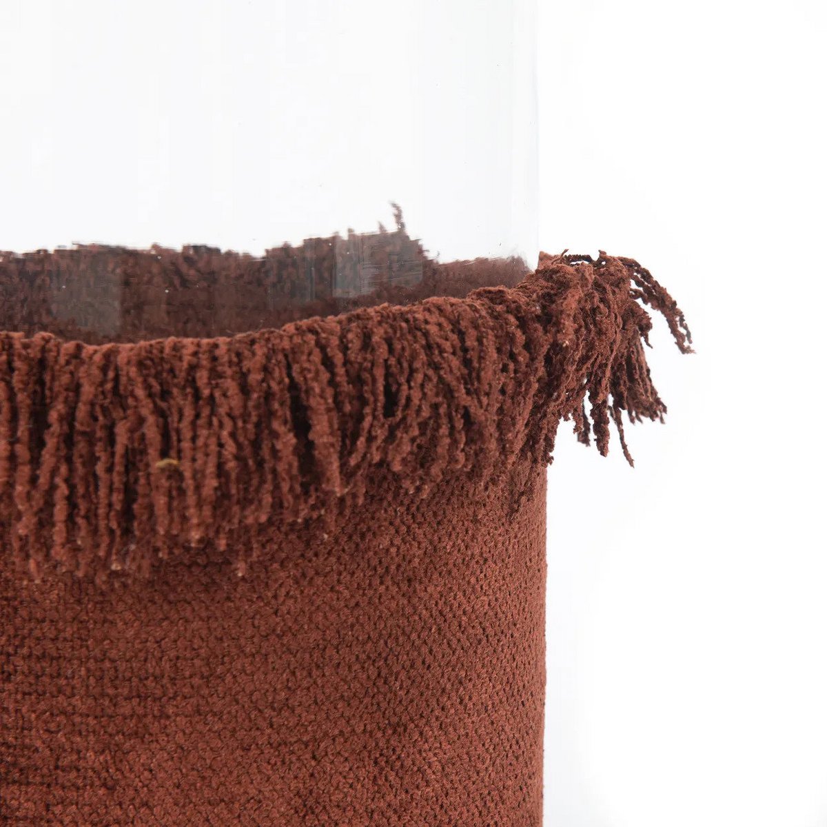 The Oh My Gee Candle Holder - Burgundy Velvet - L