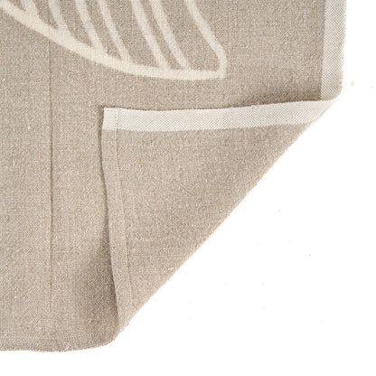 The Linen Fish Kitchen Towel - Natural White - 50x70