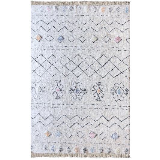 Tapis Seabert Ivoire/Multi 120 X 180