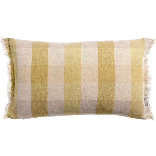 Kate bronze printed cushion 30 x 50