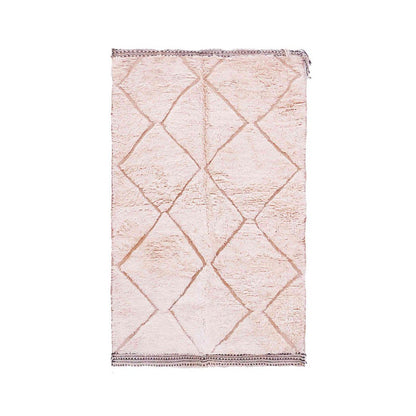 Pure wool Moroccan Berber rug 148 x 234 cm