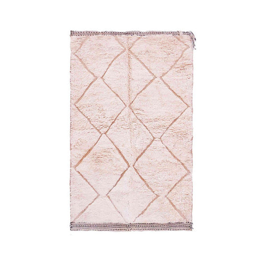 Pure wool Moroccan Berber rug 148 x 234 cm