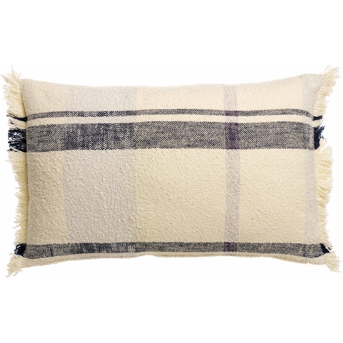 Coussin jacquard Jane Multico marine 40 x 65