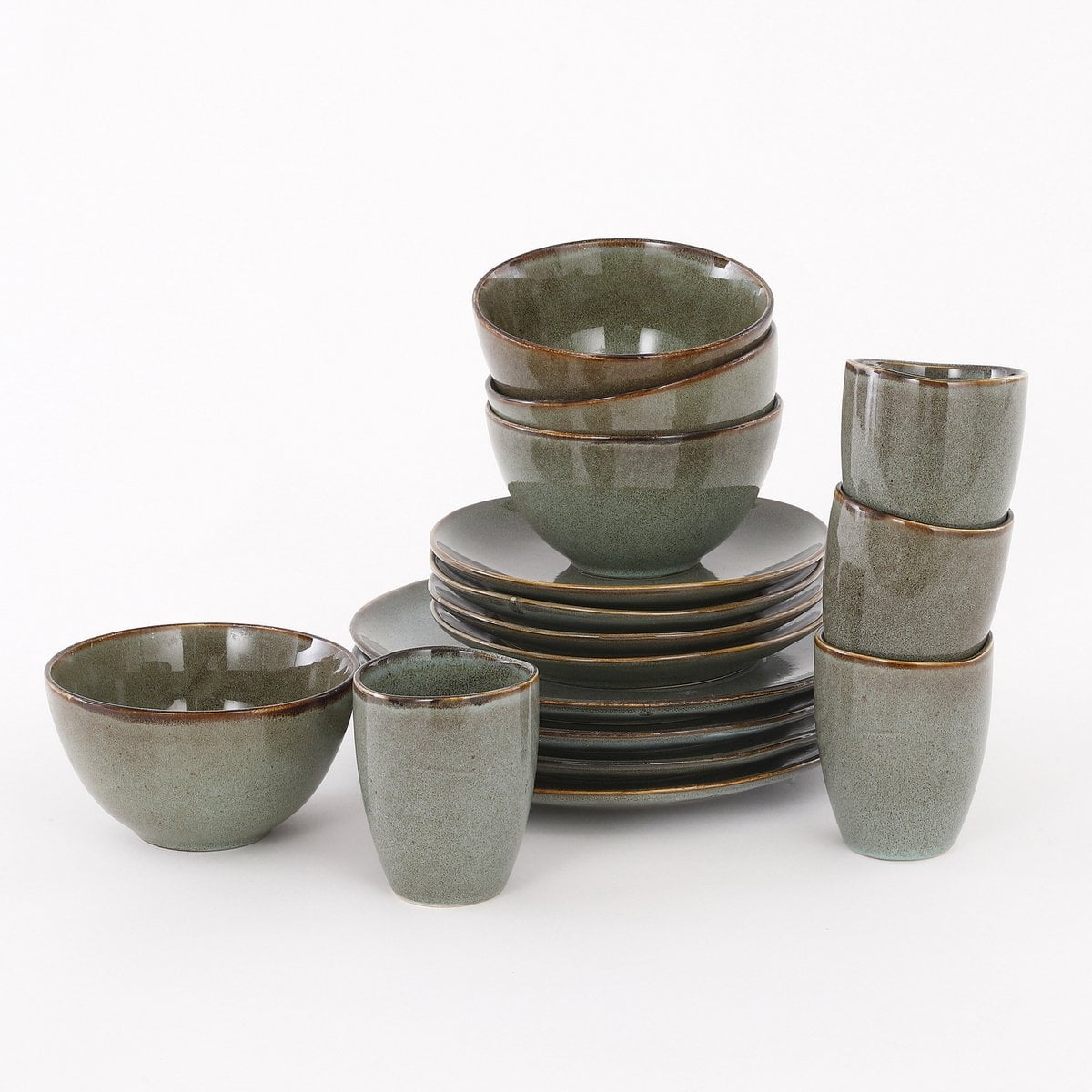 Tableware set Tabo Green