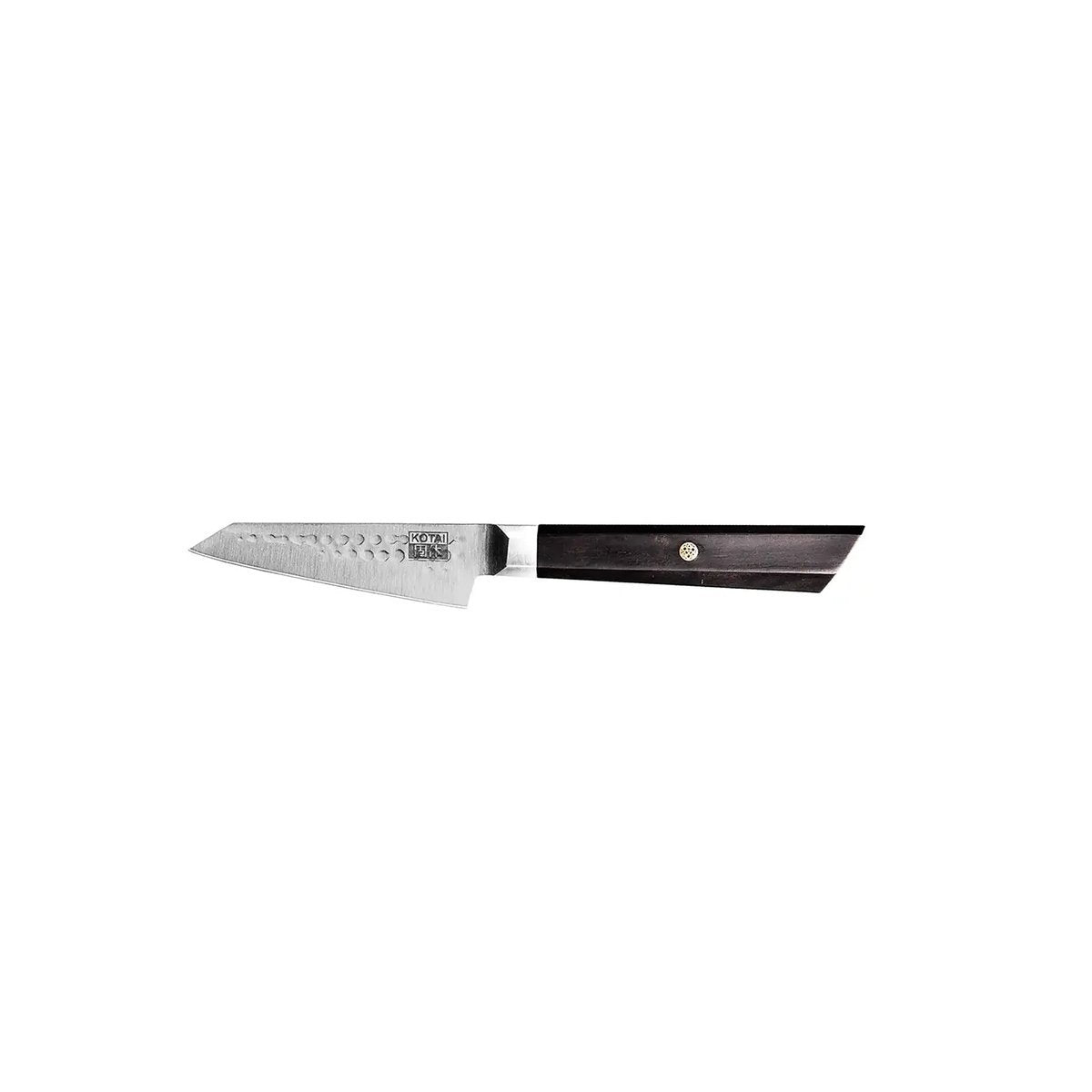 Knife - Bunka paring knife with bamboo Saya and bamboo box - 90 mm blade