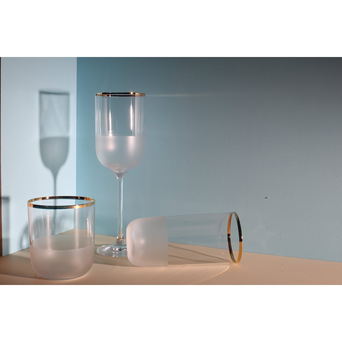 Dore nish wine glasses - Lot of 6