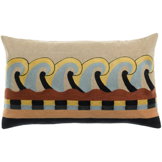Adria Multico embroidered cushion 30 x 50
