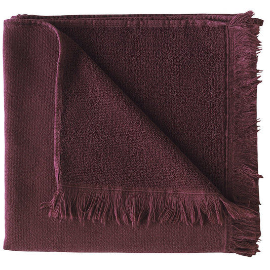 Luna Wine 100 x 50 toilet towel