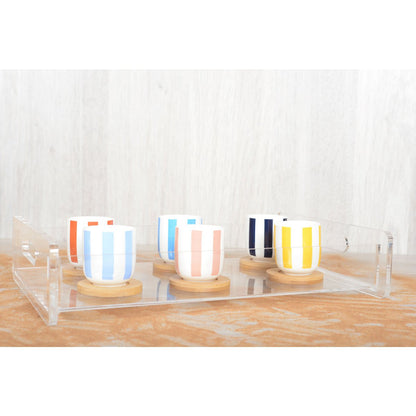 Wooden scratches and sub -stasis cups - Lot of 6