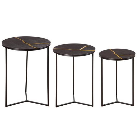 Aluminum table set "Creolo" Series 3