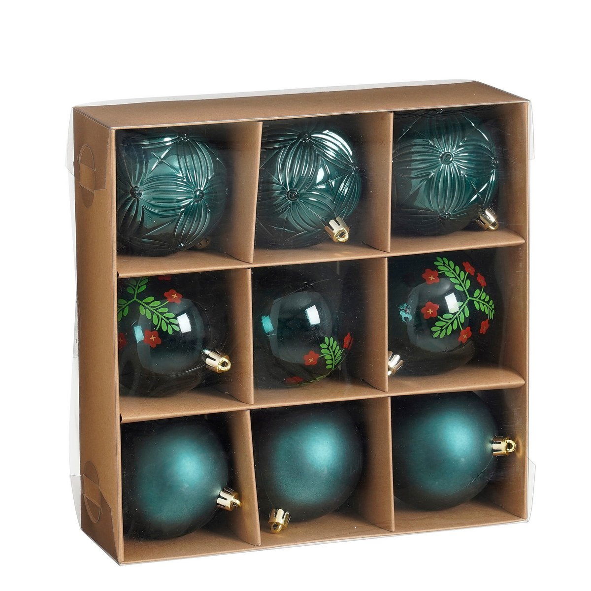 Christmas ball set Green