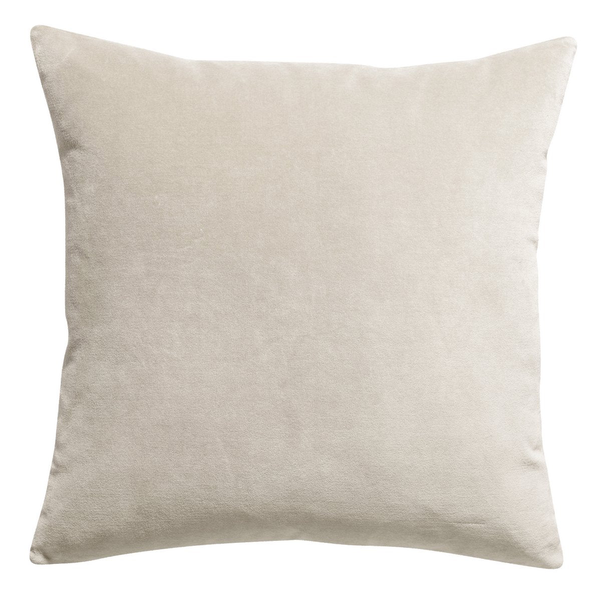 Plain cushion Elise Grège 45 x 45