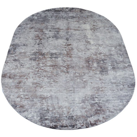 Rug Yara Silver - Oval 200 x 290 cm