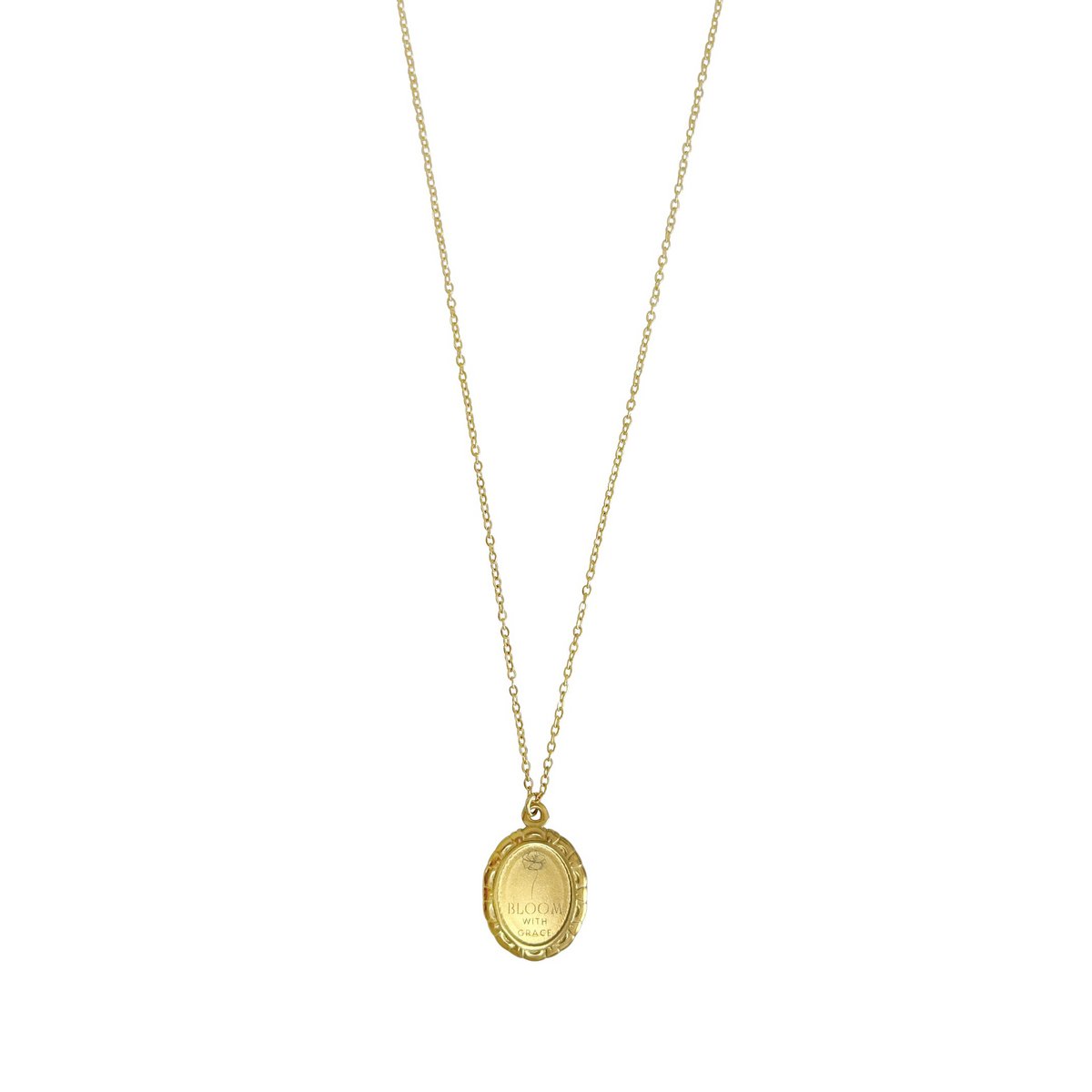 Bloom With Grace Ketting - Goud