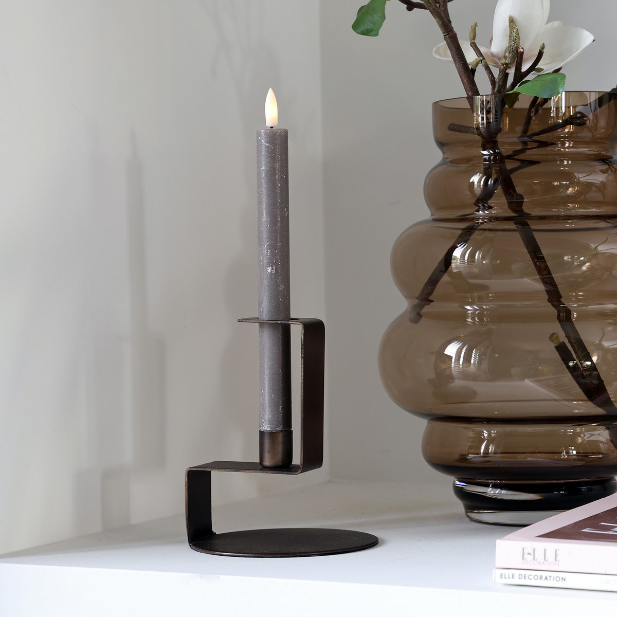 SALE! Candle holder - Lobos
