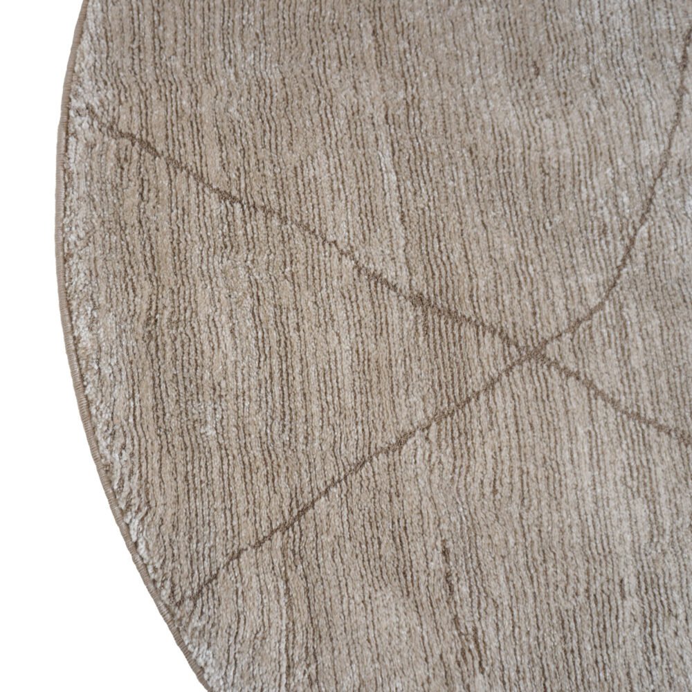 Rug Nica 1606 Beige 71 – Round ø200 cm