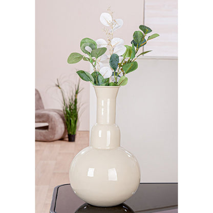 Filo vase, cream H.36 cm