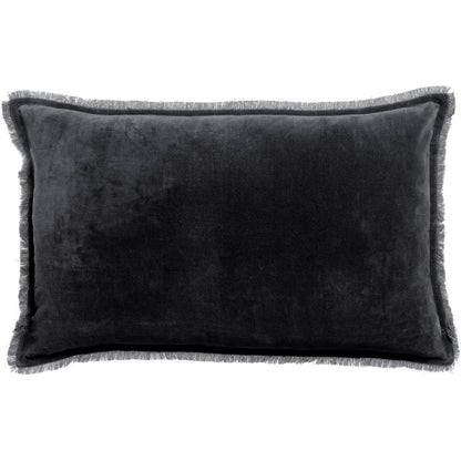 Plain cushion Fara Caviar 40 x 65