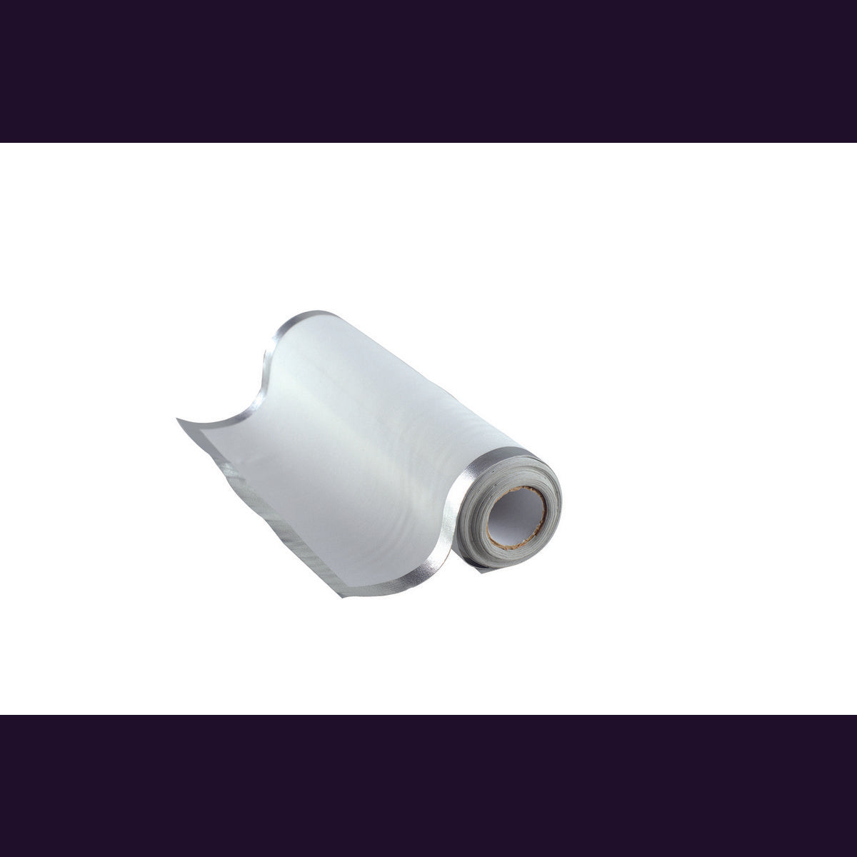 DISPOSABLE TOWELS 21X21CM WHITE AND SILVER ROLL 32 PIECES