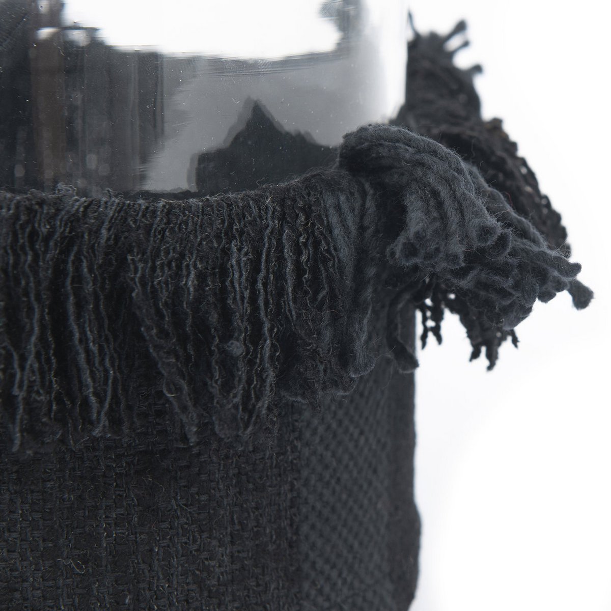 The Oh My Gee Candle Holder - Black Velvet - XL