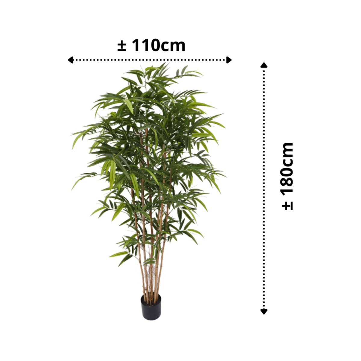 Artificial bamboo plant 180 cm