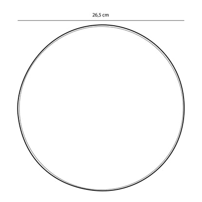 Dinner plate Tabo Black