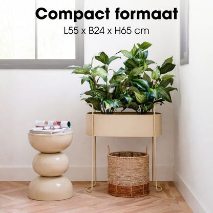 Flowerpot inside Moritz Beige