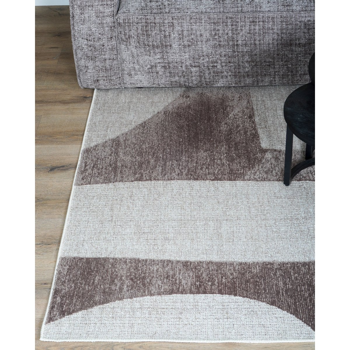 Ziba Taupe/Creme Rug - 160 x 230 cm