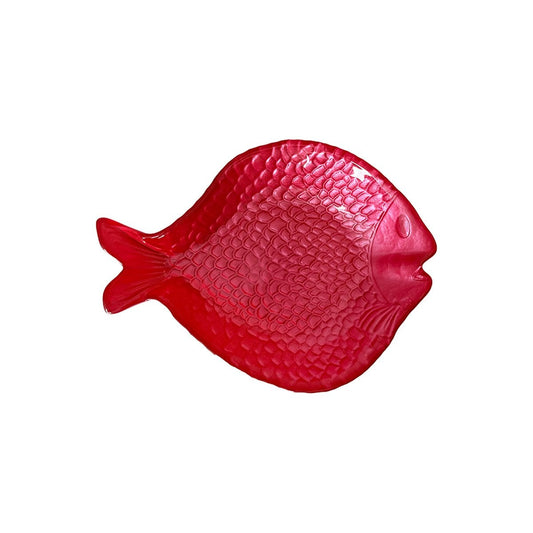Coral fish dish 25x19x5cm