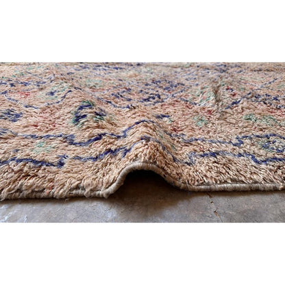 Pure wool Moroccan Berber rug 180 x 363 cm