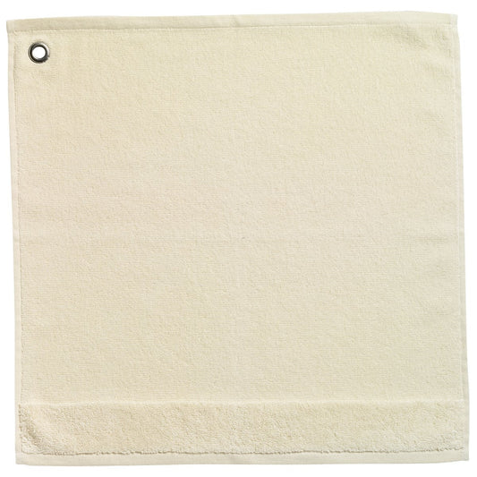 Essuie-mains oeillet Curl Ivoire 50 x 50