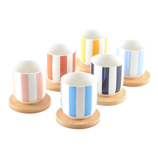 Wooden scratches and sub -stasis cups - Lot of 6