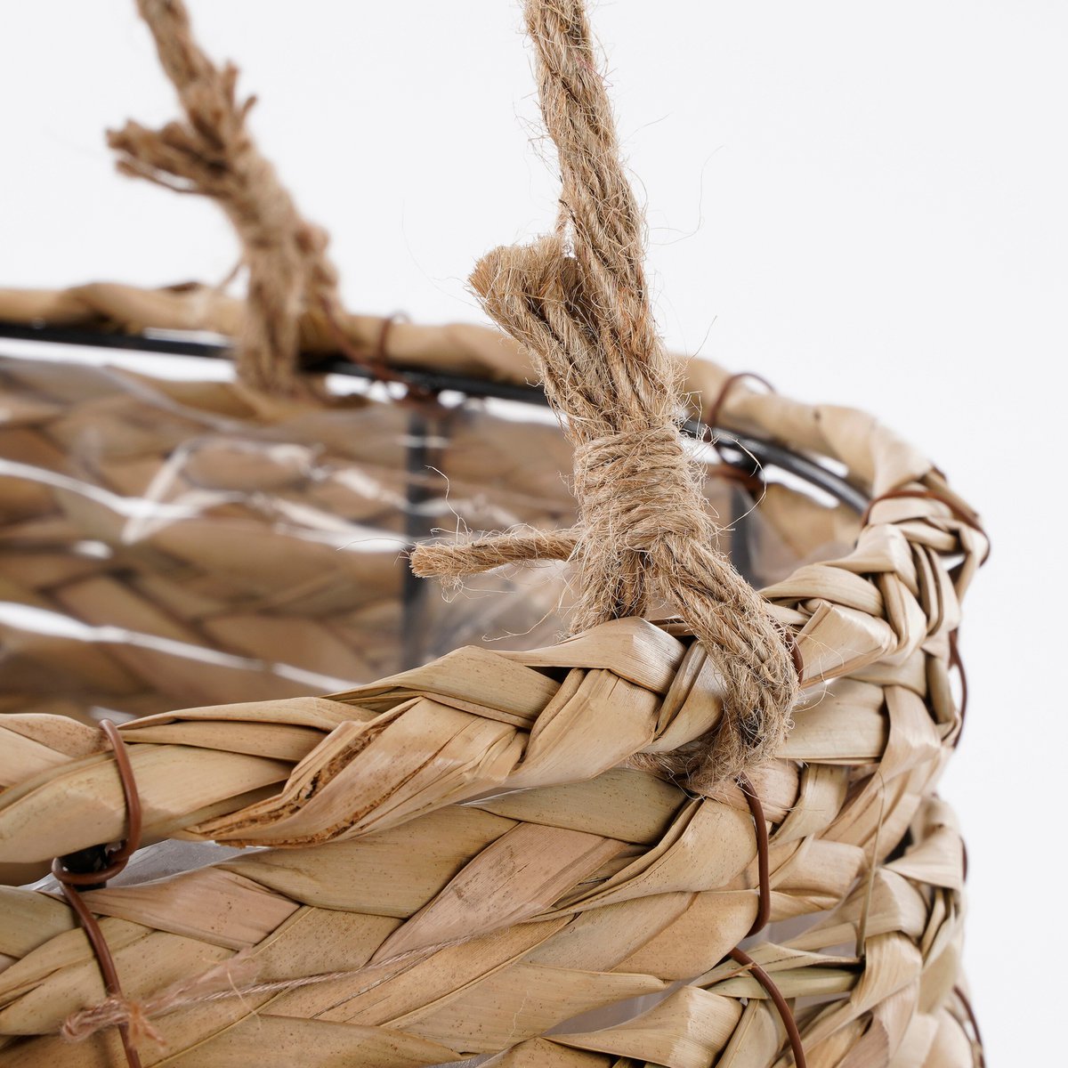 Flowerpot hanging inside Avalon Light brown