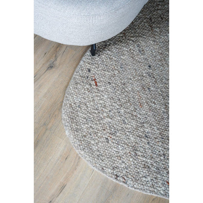 Rug Stone Donker Beige 417 - pebble -shaped 200 x 280 cm