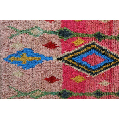 Pure wool Moroccan Berber hallway rug 71 x 339 cm