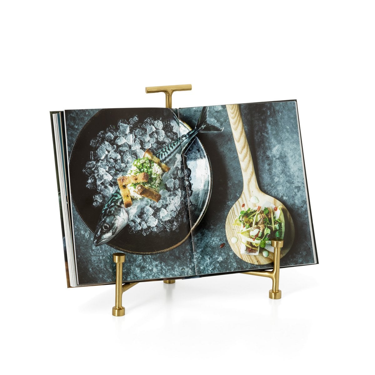 The Cookbook Stand - Gold - M